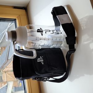 PS5 Water Bottle with Carrying Case